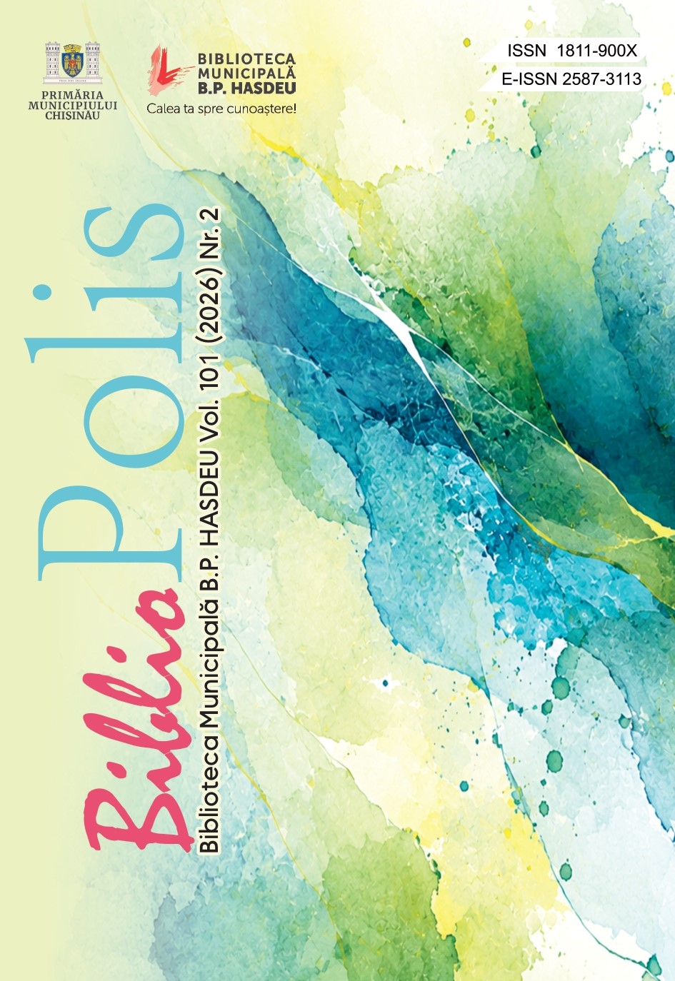 					View Vol. 101 No. 2 (2026): BiblioPolis
				